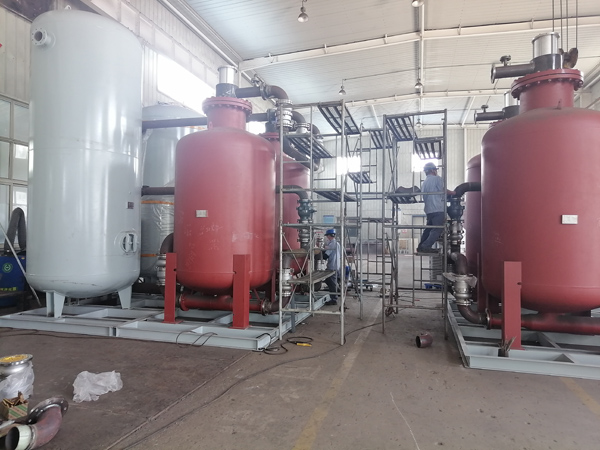 聚力攻堅(jiān)！山西某重點(diǎn)煤礦訂購(gòu)的3000Nm3/h大型制氮機(jī)組進(jìn)入生產(chǎn)沖刺階段